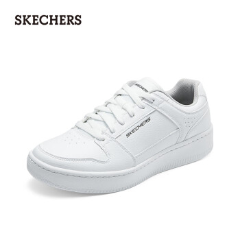 SKECHERS 斯凱奇 男子休閑板鞋春輕質(zhì)吸震復(fù)古配色記憶鞋墊舒適透氣232478