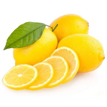 果沿子国产新鲜黄柠檬单果约60150g新鲜水果1kg装