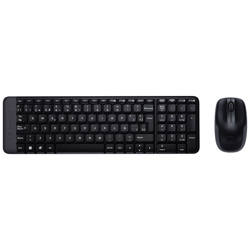 京东百亿补贴、Plus会员:罗技 Logitech MK220 无线键鼠套装 带无线2.4G接收器 黑色 78.6元包邮