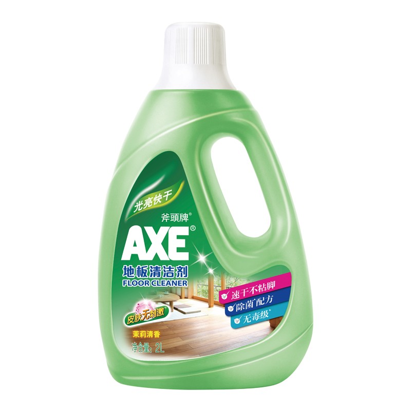 AXE 斧头 牌（AXE）去污地板清洁剂 柠檬清香 2L71 券后16.49元