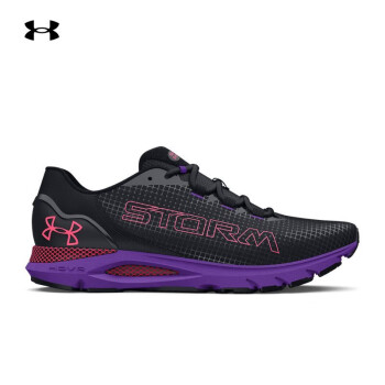 安德玛 UNDERARMOUR）HOVR Sonic 6 Storm女子运动跑步鞋跑鞋3026553 黑色001 35.5