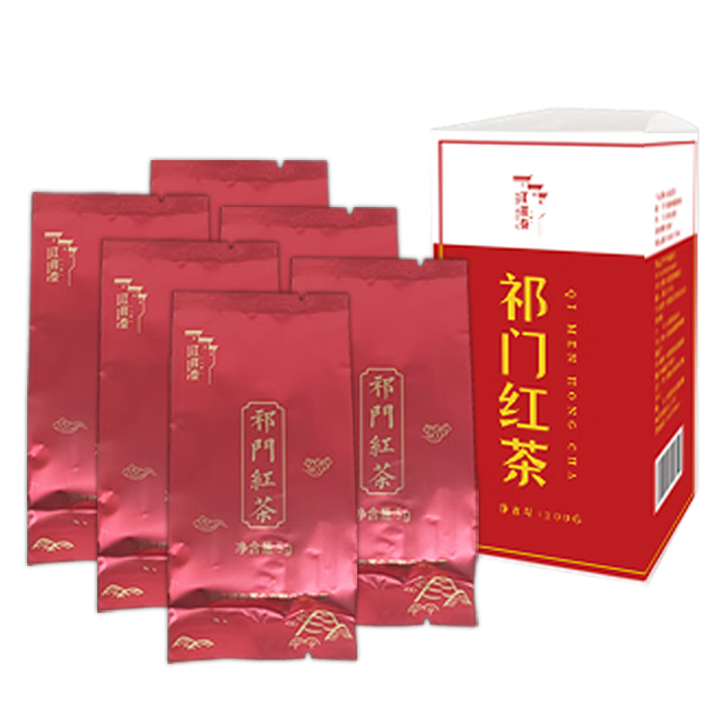 京东百亿补贴：江祥泰 祁门红茶 5g*6袋 3.71元包邮