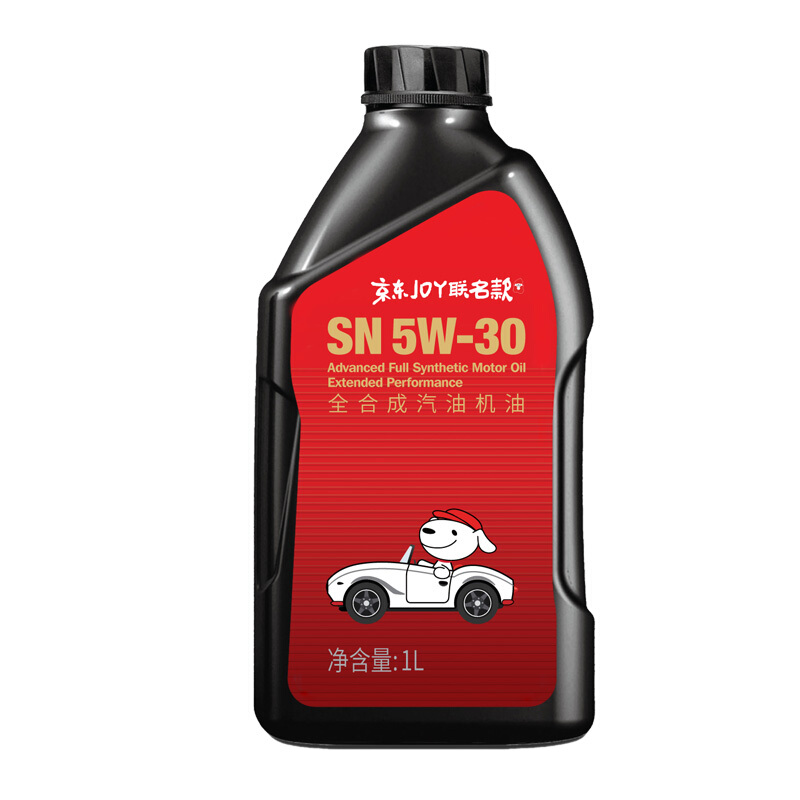 统一润滑油 京保养系列 5W-30 SN级 全合成机油 1L 23.89元