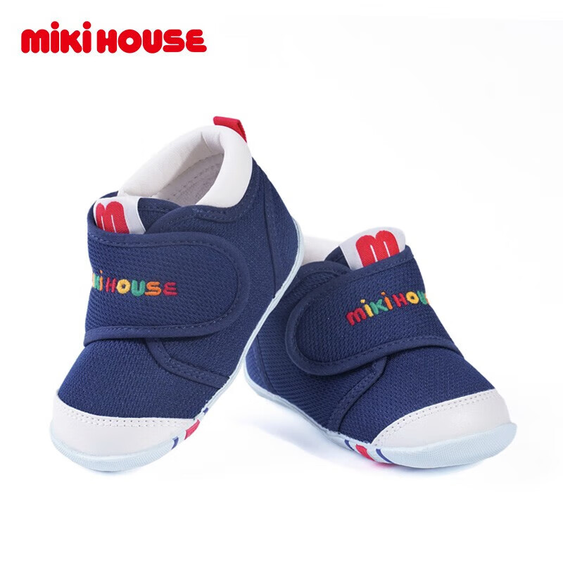 MIKI HOUSE MIKIHOUSE学步鞋 藏蓝色 12cm 券后275.8元