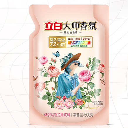 Liby 立白 大师香氛洗衣液 500g 梦幻格拉斯玫瑰 11.63元