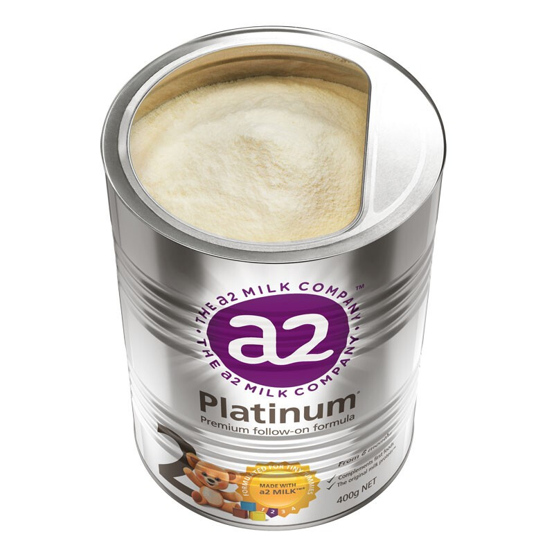 a2 艾尔 Platinum系列 较大婴儿奶粉 澳版 2段 400g 99.22元