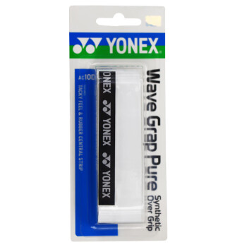 YONEX 尤尼克斯 羽毛球拍手胶 AC108WEX 白色