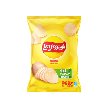 Lay's 乐事 马铃薯片 原味 75g