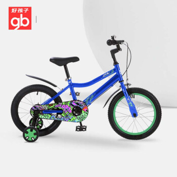gb 好孩子 儿童自行车男女款小孩单车山地越野车GB1408 14寸 蓝色 14寸 蓝色（4-6岁）
