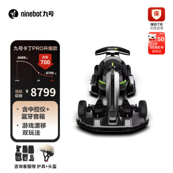 Ninebot 九号 卡丁车Pro2代 卡丁车成人儿童电动平衡车体感车赛车