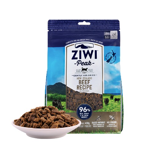 ZIWI 滋益巅峰 牛肉全阶段猫粮 400g 128元