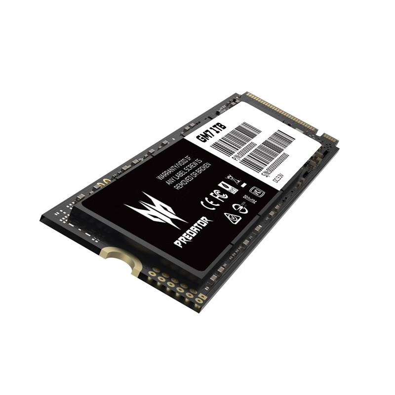 PREDATOR 宏碁掠夺者 1TB SSD固态硬盘 M.2接口 GM7系列｜NVMe PCIe 4.07200MB/s 556.21元