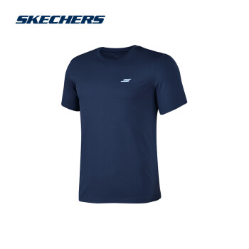 SKECHERS 斯凯奇 舒适休闲运动T恤P224M048/P224W052