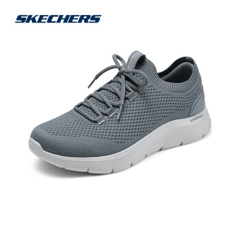 SKECHERS 斯凯奇 舒适男士休闲鞋216498 灰色/GRY 44