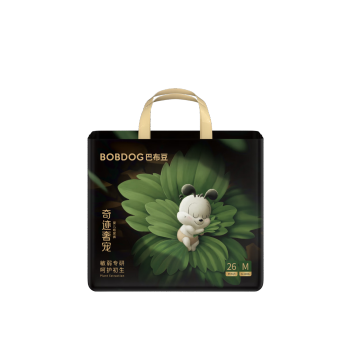 BoBDoG 巴布豆 奇迹奢宠 纸尿裤M52片全尺码同价