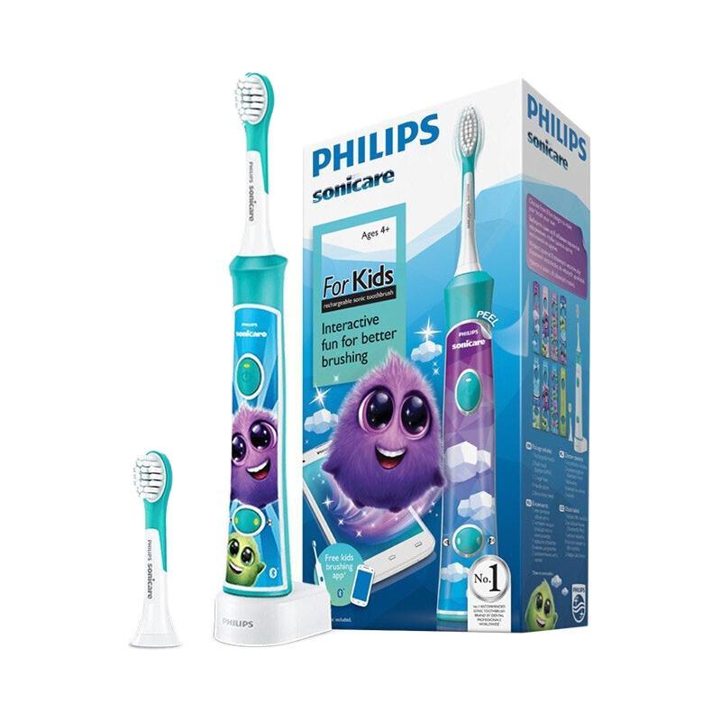 PHILIPS 飛利浦 兒童護(hù)齒系列 HX6322/04 兒童電動(dòng)牙刷 藍(lán)色 藍(lán)牙款 券后207元