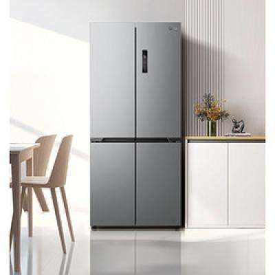 预售、PLUS会员：Midea 美的 60cm薄系列 MR-455WSPZE 对开门冰箱 455升 3323.4元包邮+9.9元购卡