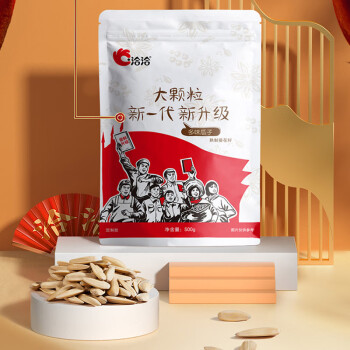 ChaCheer 洽洽 多味瓜子500g*1袋盐香葵花籽大颗粒休闲零食特产坚果炒货大包装