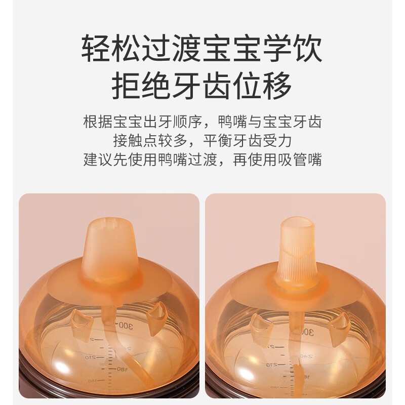 YOUAIXIN 优爱心 适用于shi喜奶瓶配件吸管 吸嘴2套 券后24.11元