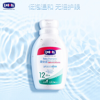 lelch 露安适 婴儿洗发水 12m+幼嫩呵护洗发水200ml 34.65元