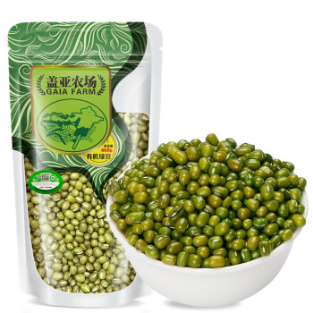 盖亚农场 Gaia Farm盖亚农场  有机绿豆 450g*1袋