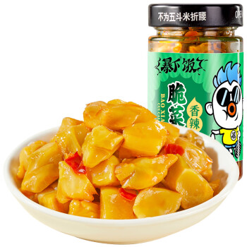 暴下饭 脆菜芯 香辣味 250g