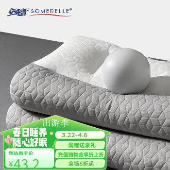 SOMERELLE 安睡寶 反牽引乳膠枕