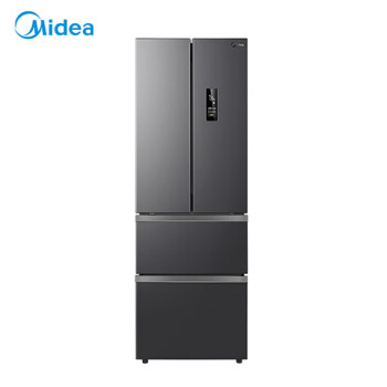 Midea 美的 325升一级能效双变频法式多门四开门家用电冰箱超薄风冷无霜节能低噪