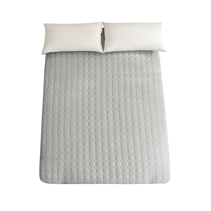 京东京造 床垫保护垫 3层标准A类纳米级抗菌床褥床垫保护垫 180×200cm 灰色 券后119元