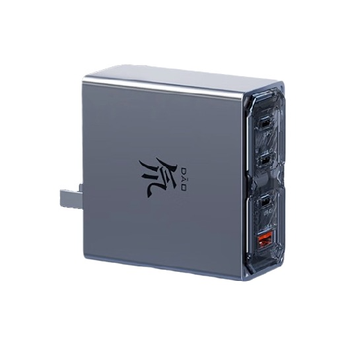 nubia 努比亚 PA0223B 氮化镓手机充电器 USB-A/三Type-C 100W 银色+100W 数据线 白色 券后157.71元