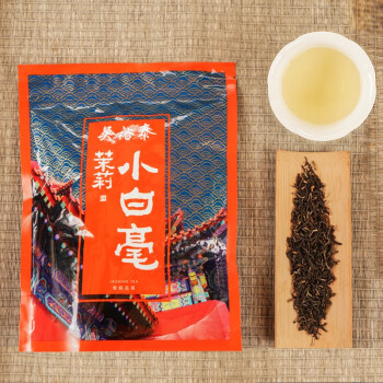 吳裕泰 花草茶特種濃香型茶葉茉莉綠茶新茶六窨口糧茉莉花茶小白毫250g 小白毫 250g * 1袋 ￥64.5