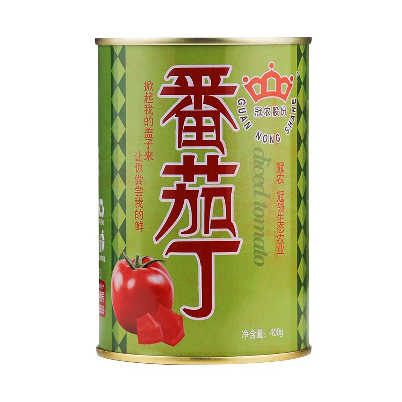 冠农股份 蕃茄丁 400g 8元