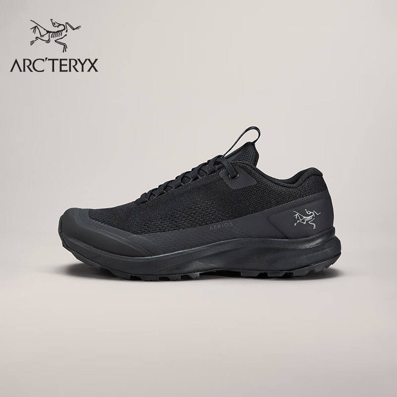 ARC'TERYX 始祖鸟 AERIOS AURA 女子 徒步鞋 Black/Black/黑色/黑色 5 1600元