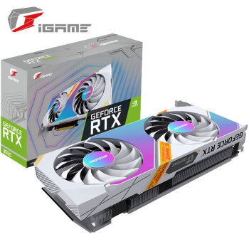 COLORFUL 七彩虹 iGame GeForce RTX 3050 Ultra W DUO OC 8G V2电竞显卡