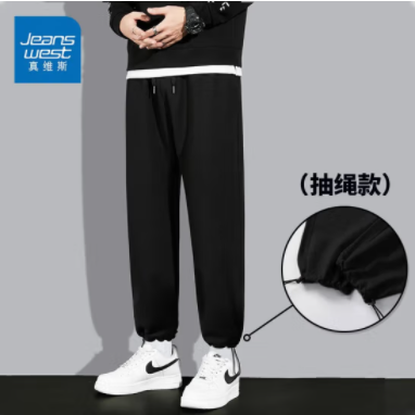 JEANSWEST 真维斯 男士休闲裤 券后24.36元