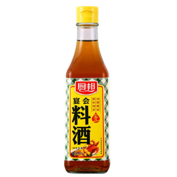 厨邦料酒宴会料酒传统黄酒酿造精制去腥添香厨师烹饪500ml