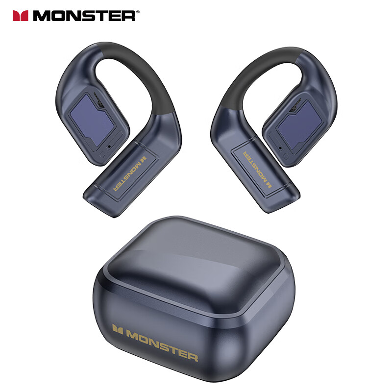 MONSTER 魔声 Open Ear AC310 蓝牙耳机降噪 蓝黑色 79元包邮（双重优惠）