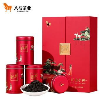 bamatea 八马茶业 正山小种红茶 爱上茶系列 礼盒装 240g