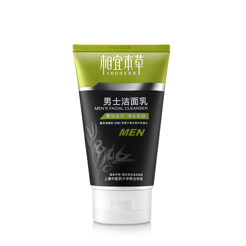 INOHERB 相宜本草 男士洁面乳 120g 18.48元