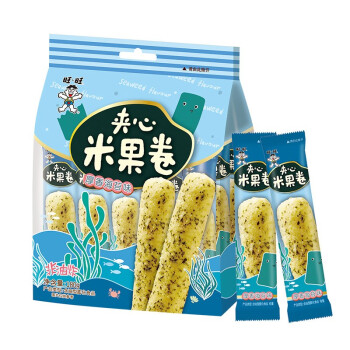 Want Want 旺旺 夹心水果卷 原香海苔味 180g