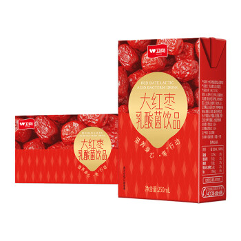 卫岗 大红枣酸奶乳酸菌饮品250ml*20盒/中华