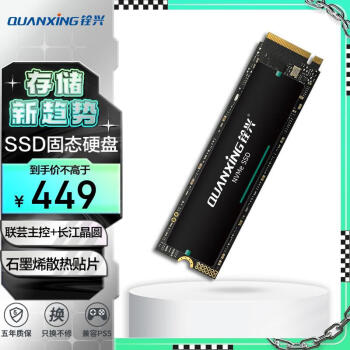 QUANXING 铨兴 N700 M.2 NVMe 固态硬盘 1TB PCIe4.0