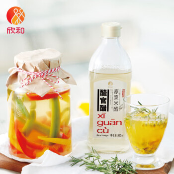 Shinho 欣和 醋 醯官醋原浆米醋 纯大米酿造500ml 0%添加防腐剂