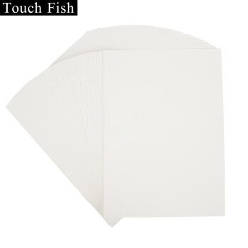 touch fish A4彩纸卡纸彩色折纸a4儿童手工彩色纸手工纸 A3硬卡纸黑白卡纸 80g250克复印纸打印纸 A3 230克厚硬白卡纸50张