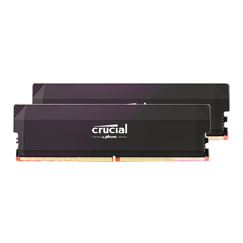 京東PLUS：Crucial 英睿達 Pro系列 DDR5 6000MHz 臺式機內(nèi)存條 32GB（16GB×2） 券后744.76元