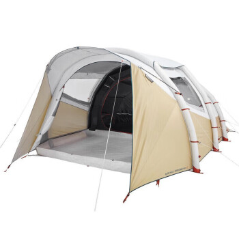 DECATHLON 迪卡侬 充气帐篷户外野营加厚防雨充气式遮光款帐篷-5人2室1厅-4018210
