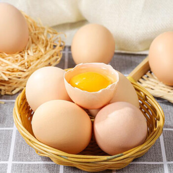 舌尖攻略 农家谷物鲜鸡蛋30枚谷物喂养营养早餐非散养土鸡蛋 30枚