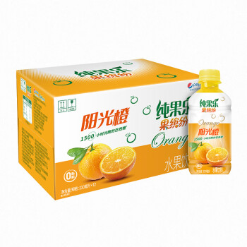 pepsi 百事 可乐 果缤纷 阳光橙 果汁饮料整箱 330ml*12瓶