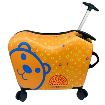 OOPS 瑞士品牌骑行拉杆箱儿童旅行箱小孩可坐骑行李箱万向轮皮箱可登机