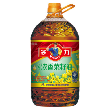 MIGHTY 多力 小榨浓香菜籽油 5L